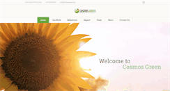 Desktop Screenshot of cosmosgreen.org